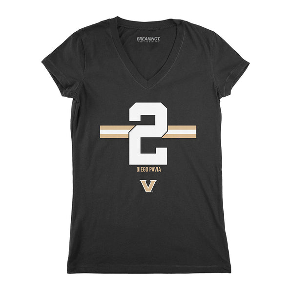 Vanderbilt Football: Diego Pavia 2 Stripe