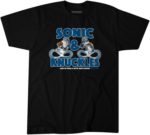 Jahmyr Gibbs & David Montgomery: Sonic & Knuckles