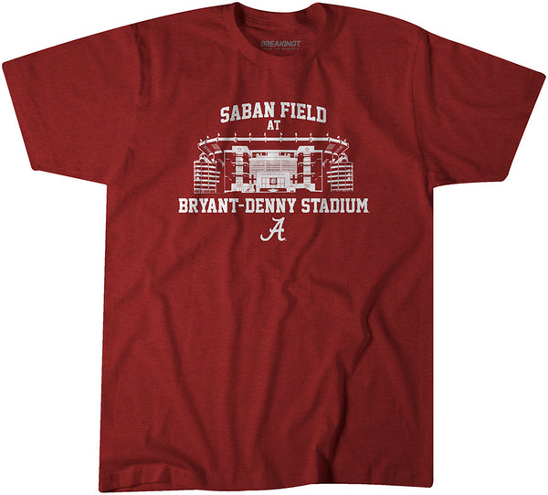 Alabama Football: Saban Field at Bryant-Denny Stadium