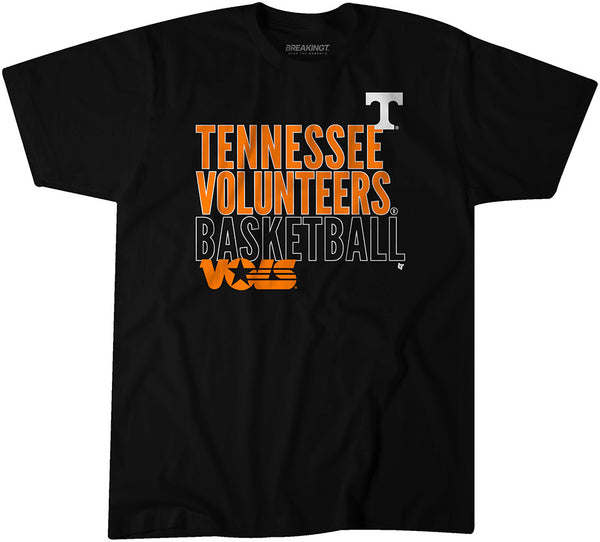 Tennessee Basketball: Text Logo Overlay