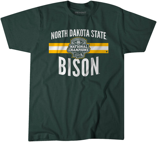 NDSU Football: 2024 FCS National Champs Logo Stripe