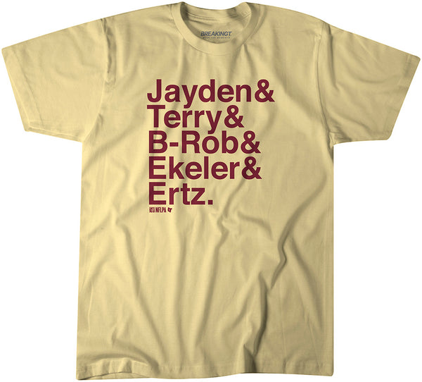 Washington Ampersand Stars: Jayden & Terry & B-Rob & Ekeler & Ertz