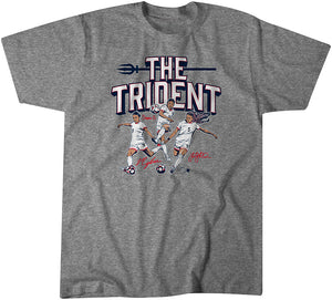 USWNT Trident T-Shirt Swanson, Rodman, Smith Trident