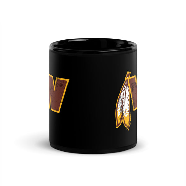 Washington Football Feather Mug T-Shirt | Washington Pro Football