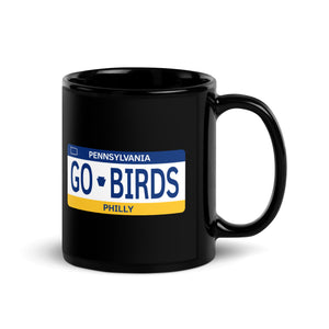 Go Birds License Plate Mug T-Shirt | Philadelphia SouthPhillyJawn