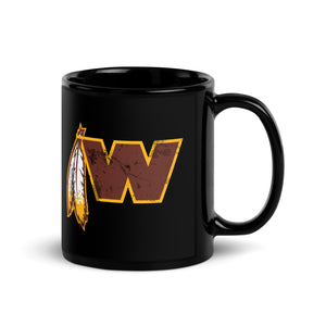 Washington Football Feather Mug T-Shirt | Washington Pro Football