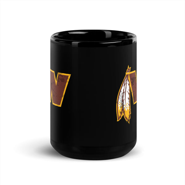 Washington Football Feather Mug T-Shirt | Washington Pro Football