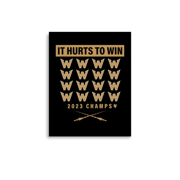 Vegas: It Hurts To Win Champs Art Print