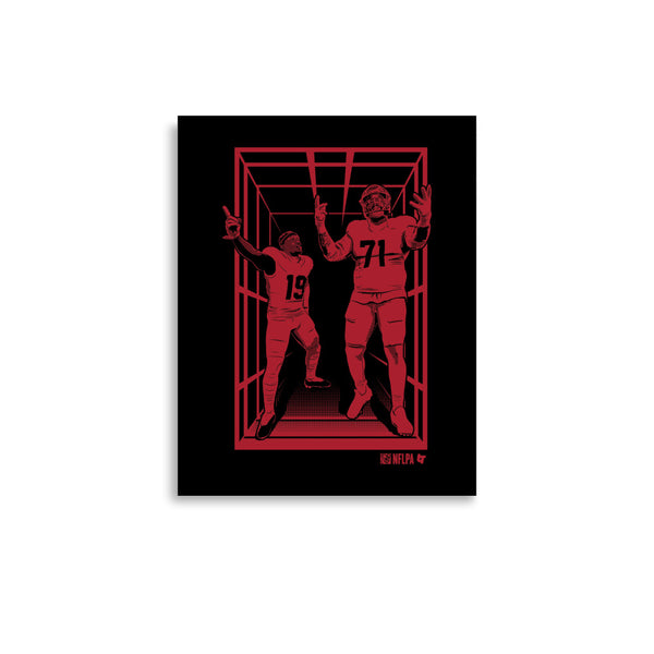 Deebo Samuel & Trent Williams: Bay Area Bumpin' Art Print