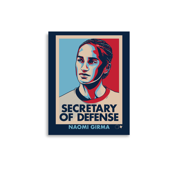 Naomi Girma: Secretary of Defense Art Print