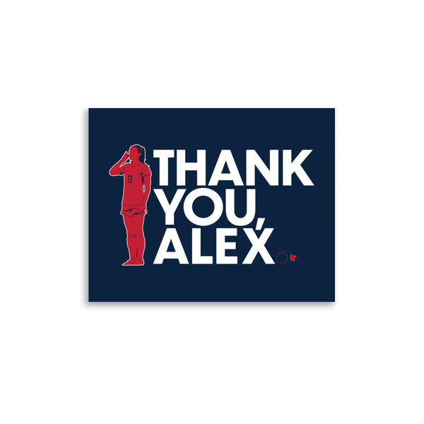 Alex Morgan: Thank You, Alex Art Print