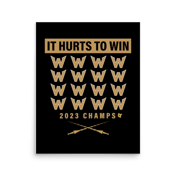 Vegas: It Hurts To Win Champs Art Print