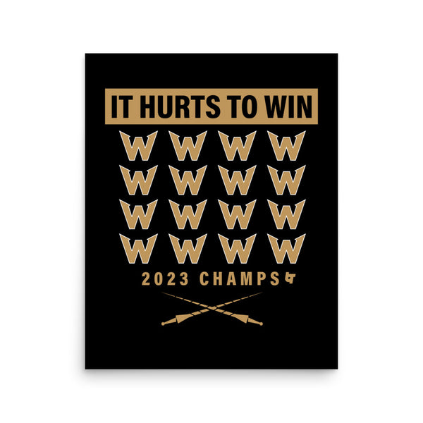 Vegas: It Hurts To Win Champs Art Print