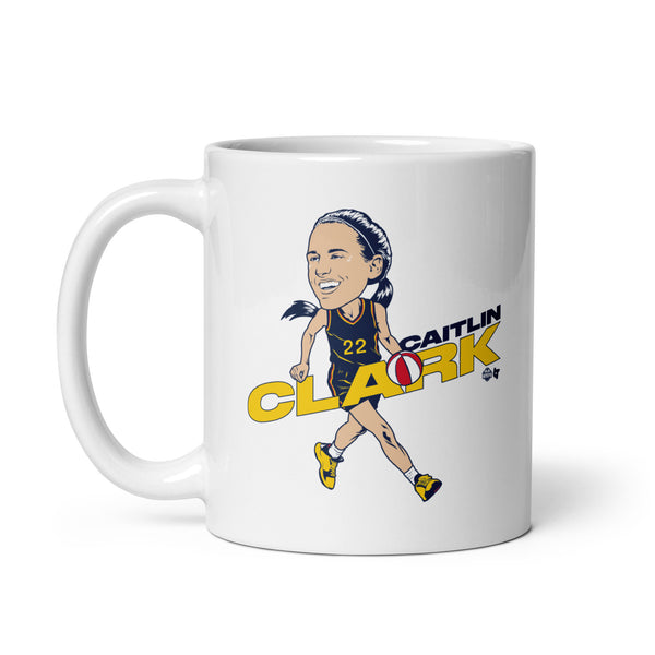 Caitlin Clark: Caricature - Indiana Mug