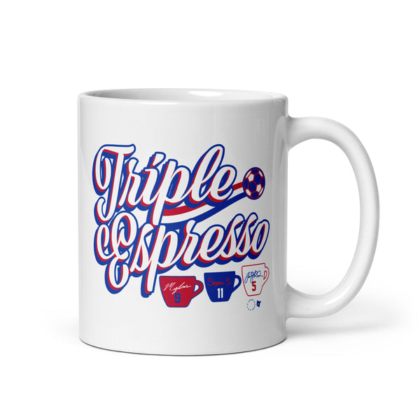 Mallory Swanson, Trinity Rodman & Sophia Smith: Triple Espresso Mug