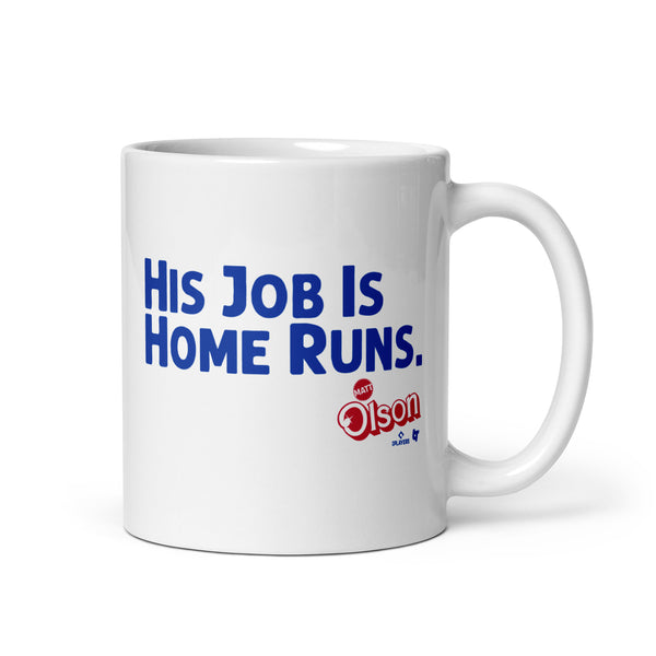 Matt Olson: His Job Is Home Runs Mug