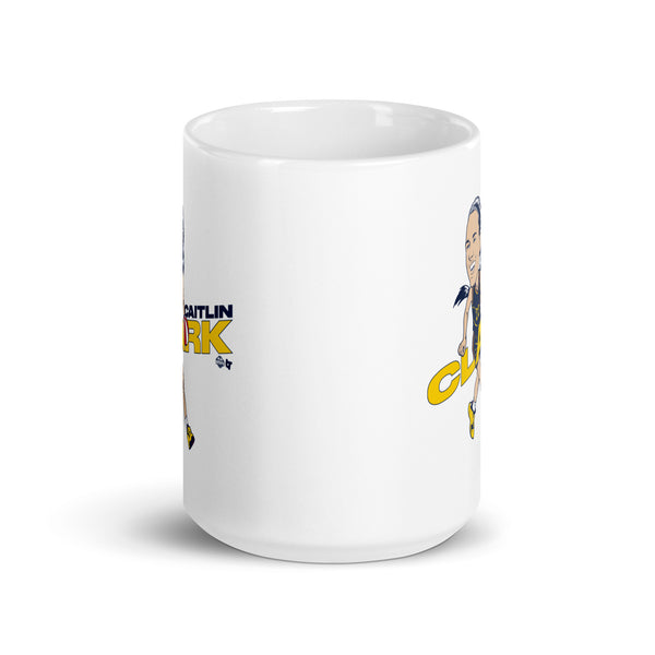 Caitlin Clark: Caricature - Indiana Mug