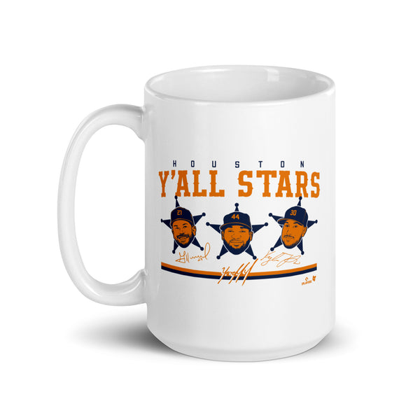 Houston Baseball: Y'all Stars Mug