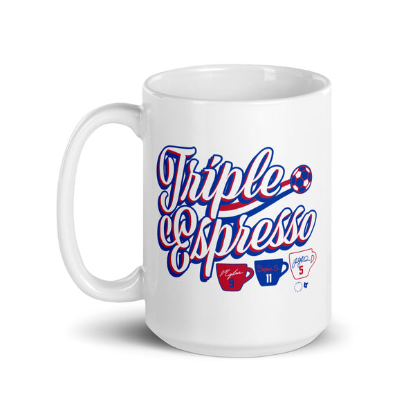 Mallory Swanson, Trinity Rodman & Sophia Smith: Triple Espresso Mug