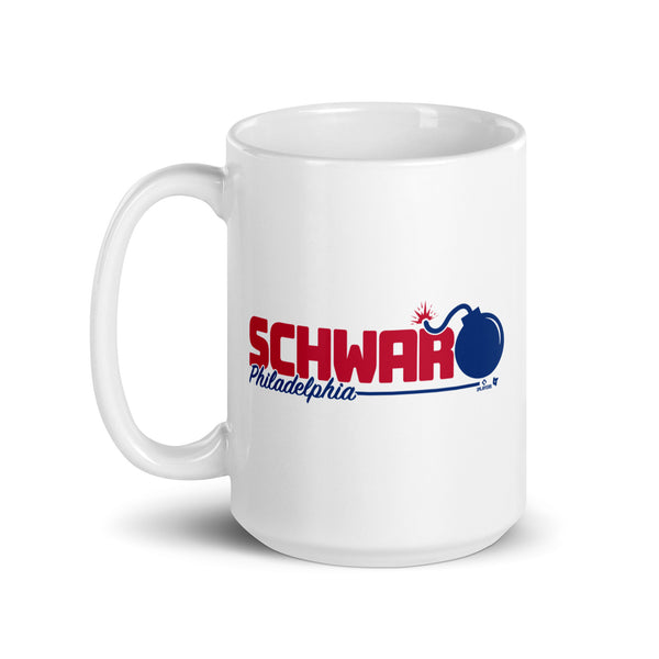 Kyle Schwarber: Schwarbomb Logo Mug