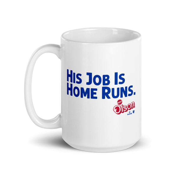 Matt Olson: His Job Is Home Runs Mug