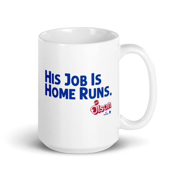 Matt Olson: His Job Is Home Runs Mug