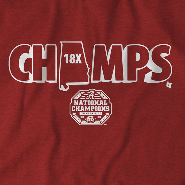 Alabama Football: 18x Champs