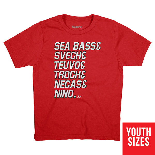 Sea Bass & Svech & Teuvo & Troch & Necas & Nino