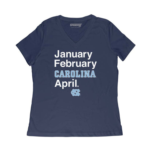 North Carolina Basketball: January February Carolina April