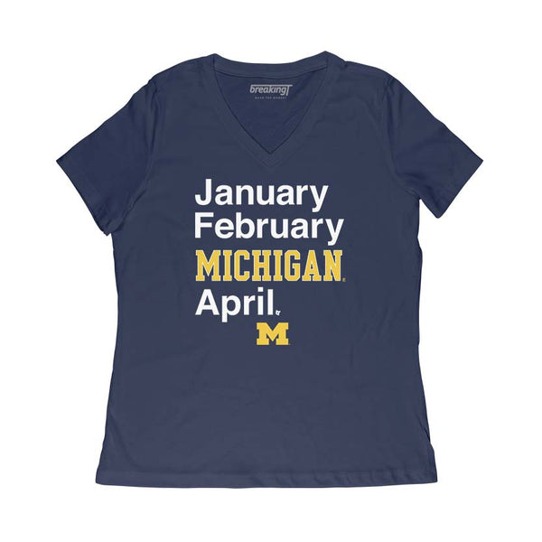 Michigan Basketball: January February Michigan April