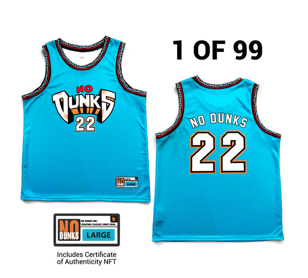 No Dunks: Vancouver Jersey LE - Size LARGE (Includes Digital Patch)