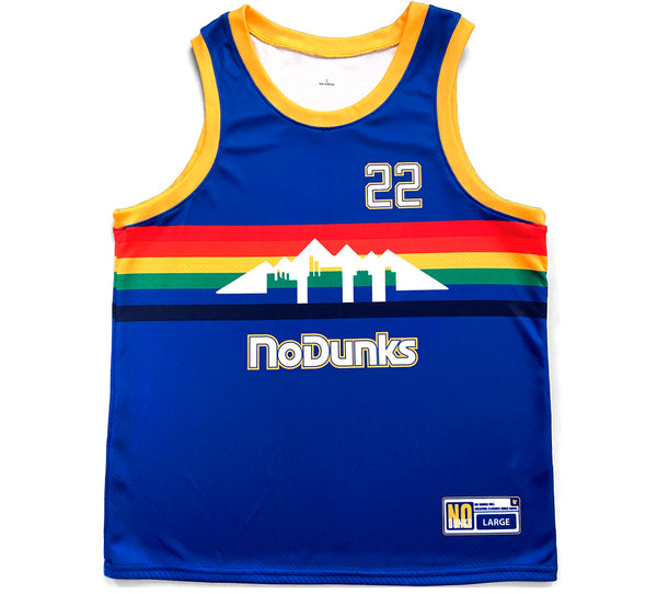 No Dunks: Denver Jersey LE - Size LARGE (Includes Digital Patch)