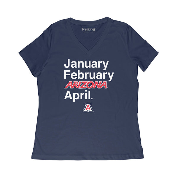 Arizona Basketball: January February Arizona April