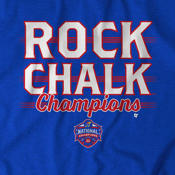 Kansas Basketball: Rock Chalk Champions