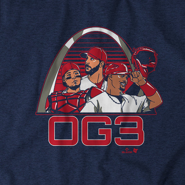 Yadier Molina, Adam Wainwright, and Albert Pujols: OG3