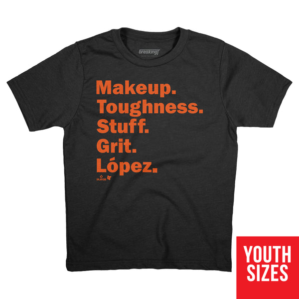 Makeup. Toughness. Stuff. Grit. Jorge López