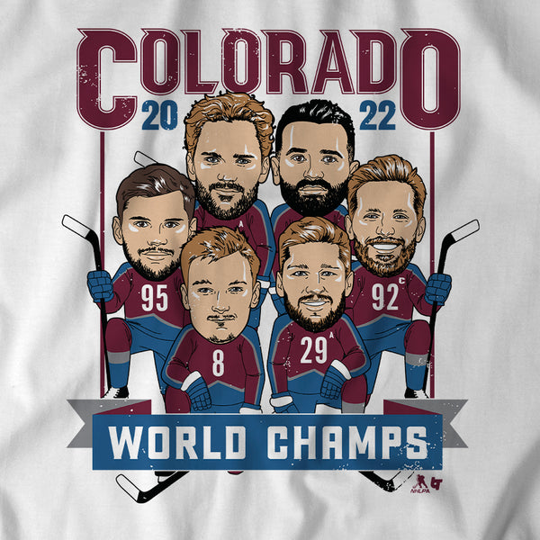 Colorado Champs Caricatures