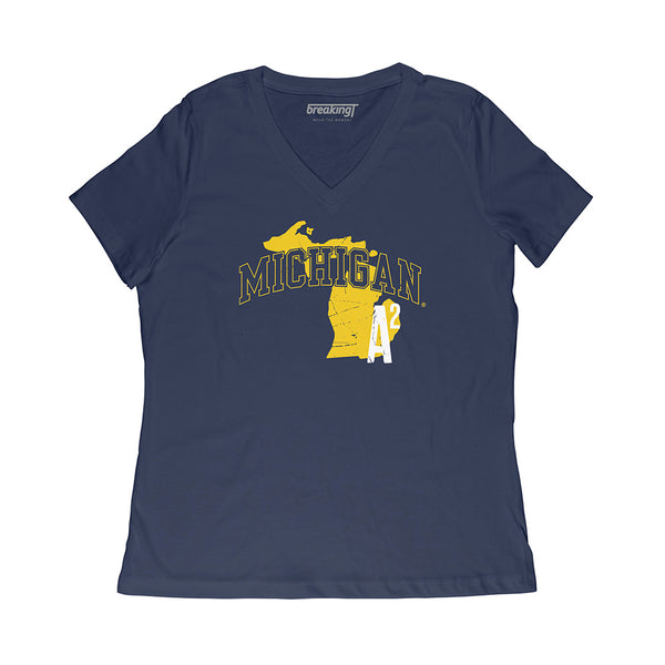 Michigan Wolverines Hometown Tee: A2