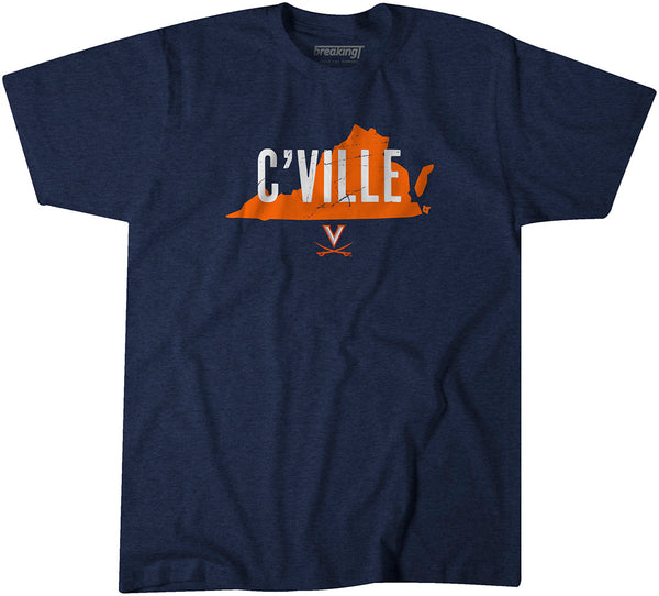 Virginia Cavaliers Hometown Tee: C'Ville