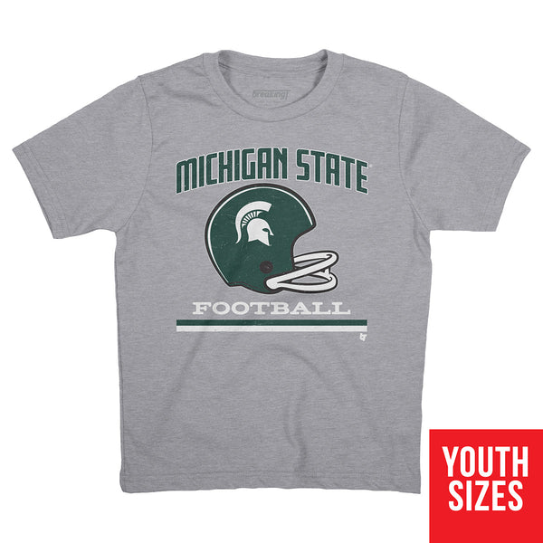 Michigan State: Vintage Football Helmet