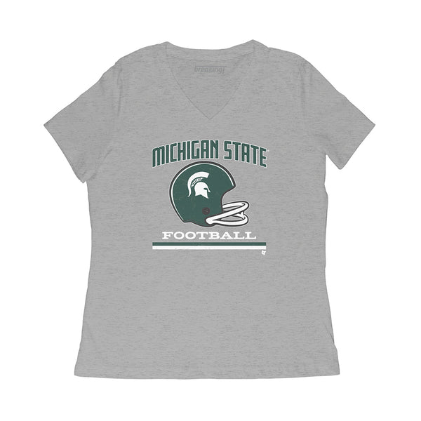 Michigan State: Vintage Football Helmet