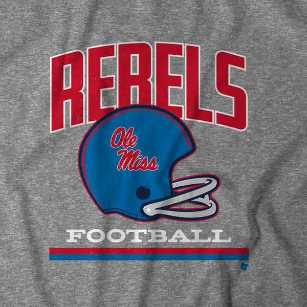 Ole Miss: Vintage Football Helmet