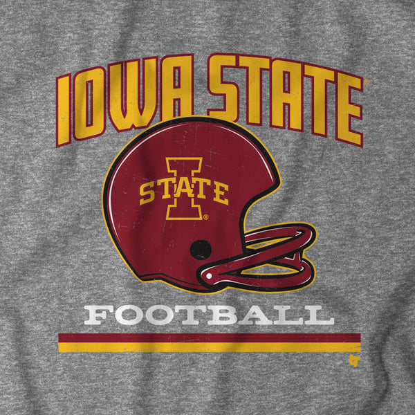 Iowa State: Vintage Football Helmet