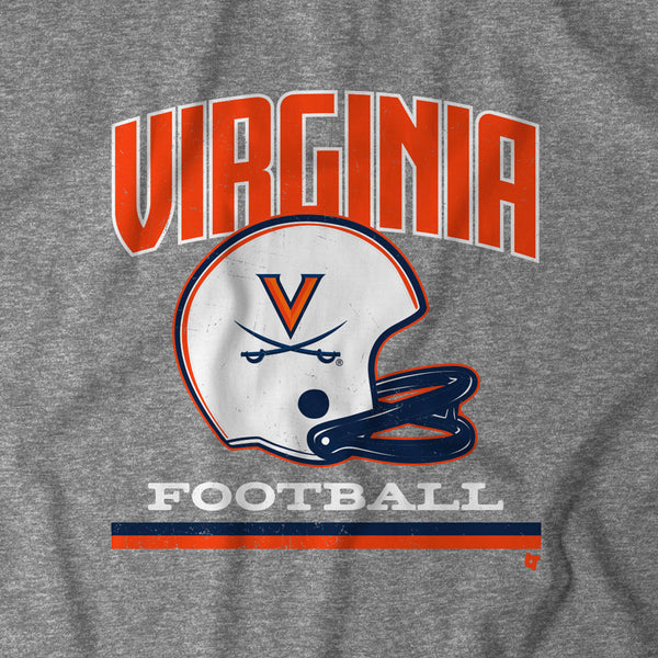 Virginia Cavaliers: Vintage Football Helmet