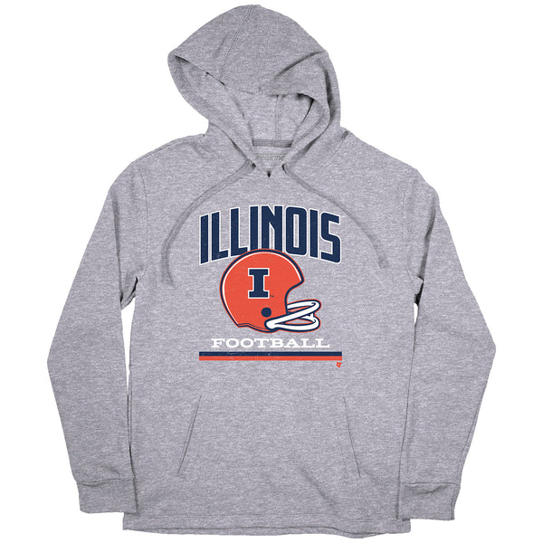 Illinois: Vintage Football Helmet