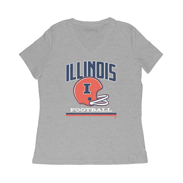 Illinois: Vintage Football Helmet