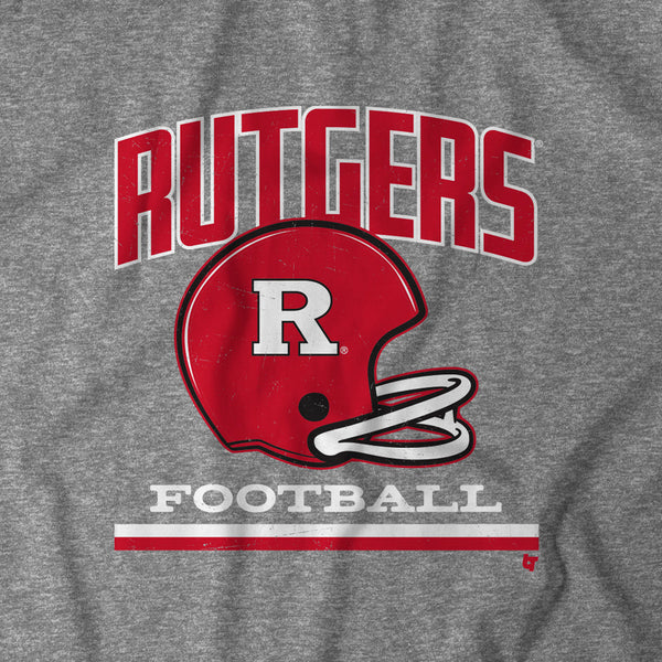 Rutgers: Vintage Football Helmet