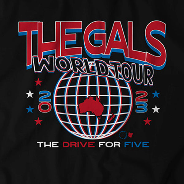 The Gals 2023 World Tour Adult T-Shirt