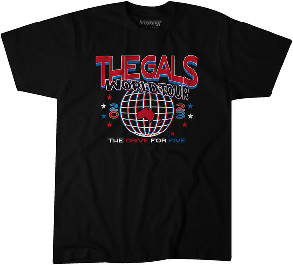 The Gals 2023 World Tour Adult T-Shirt