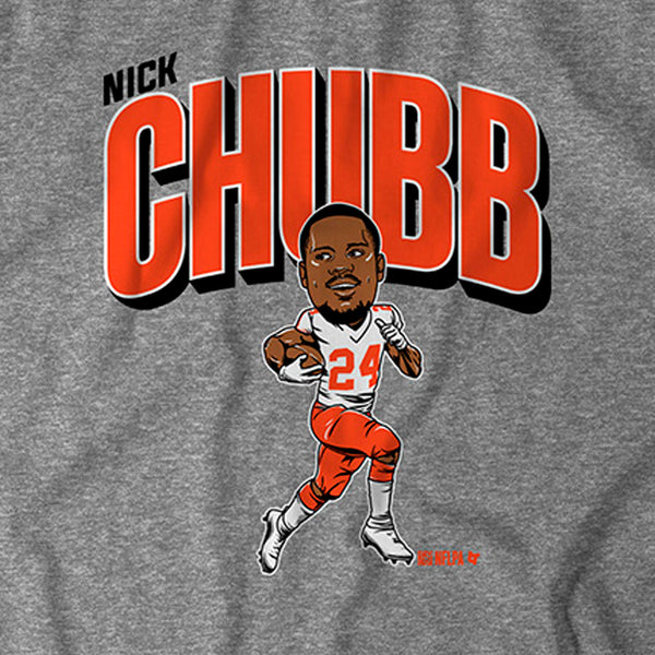 Nick Chubb: Caricature